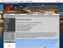 Tablet Screenshot of apartmaniskadarlija-beograd.rs